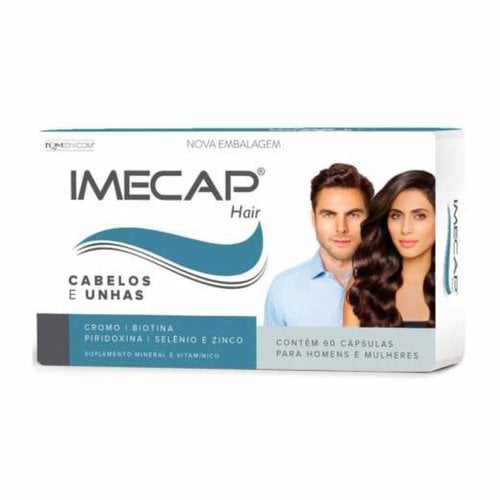 Imecap Hair com 60 Cápsulas Imecap Hair com 60 Cápsulas