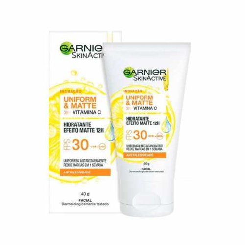 Hidratante Facial garnier Uniform Matte FPS30 40g Hidratante Facial garnier Uniform Matte FPS30 40g