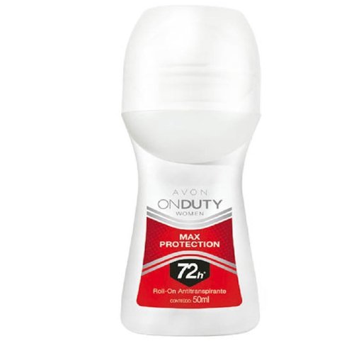 Desodorante Roll-On Avon On Duty Women Max Protection 50ml Desodorante Roll-On Avon On Duty Women Max Protection 50ml