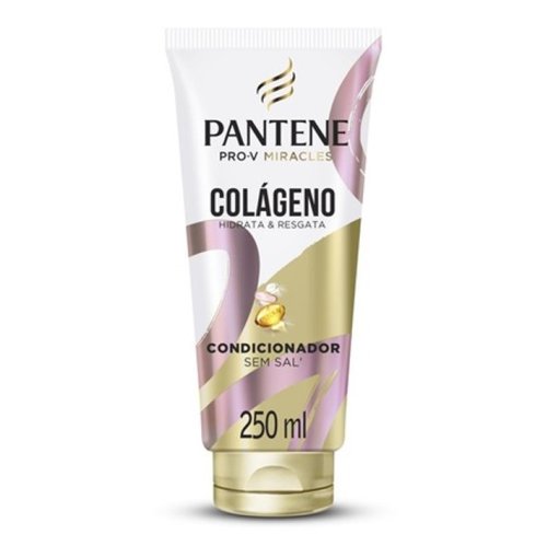 Condicionador Pantene Colágeno Com 250ml Condicionador Pantene Colágeno Com 250ml