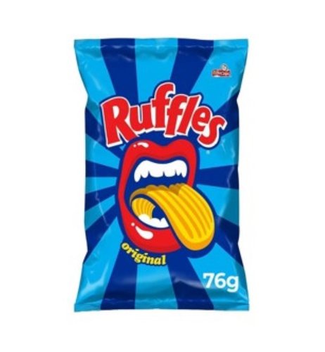 Batata Chips Ruffles Original 76g Batata Chips Ruffles Original 76g
