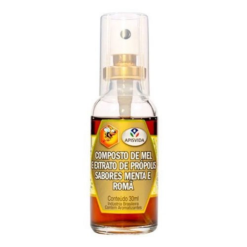 Spray Para garganta Extrato De Própolis Sabor Menta e Romã 30ml Spray Para garganta Extrato De Própolis Sabor Menta e Romã 30ml