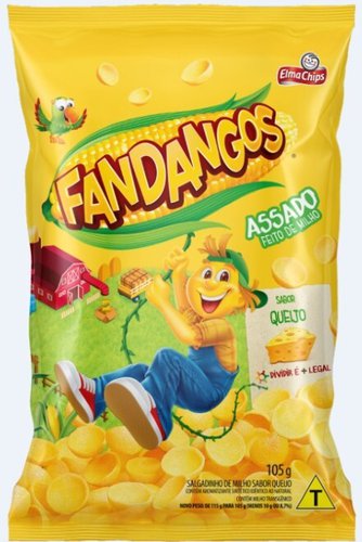 Salgadinho Fandangos Sabor Queijo 105g Salgadinho Fandangos Sabor Queijo 105g