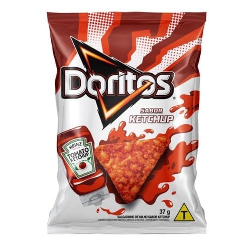 Salgadinho Doritos Ketchup 37g Salgadinho Doritos Ketchup 37g