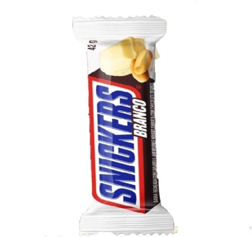 Chocolate Snickers Branco 42g Chocolate Snickers Branco 42g