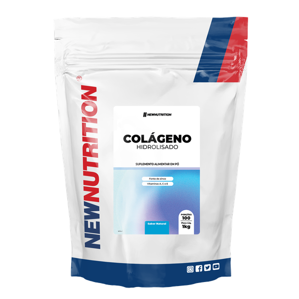 Colágeno Hidrolisado em Pó 1Kg Colágeno Hidrolisado em Pó 1Kg