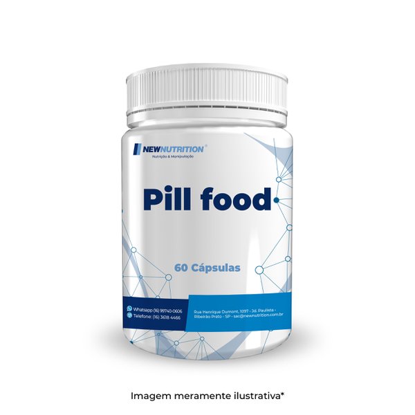 Pill Food 60 Cápsulas Pill Food 60 Cápsulas