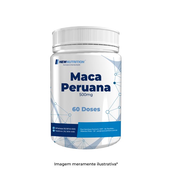 Maca Peruana 500mg 120 Cápsulas Maca Peruana 500mg 120 Cápsulas