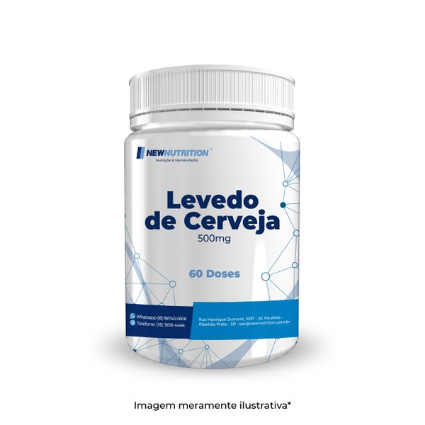 Levedo de Cerveja 500mg 60 doses Levedo de Cerveja 500mg 60 doses