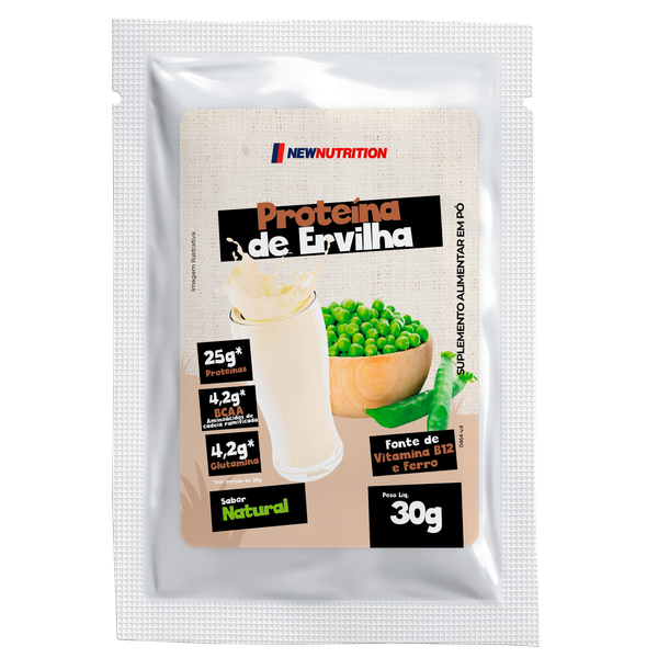 Sachê unid Proteína de Ervilha Isolada Natural 30g Sachê unid Proteína de Ervilha Isolada Natural 30g