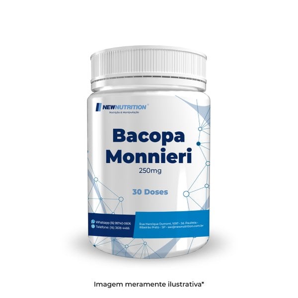 Bacopa Monnieri 250mg 60 Cápsulas Bacopa Monnieri 250mg 60 Cápsulas