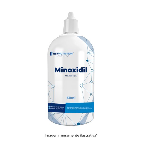 Minoxidil para barba e sobrancelha 30mL Minoxidil para barba e sobrancelha 30mL