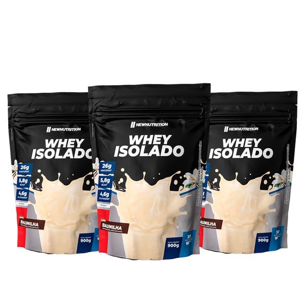 Combo 3 Whey Protein Isolado Combo 3 Whey Protein Isolado