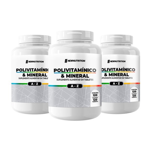 1 Ano de Polivitamínico & Mineral de A-Z 1 Ano de Polivitamínico & Mineral de A-Z