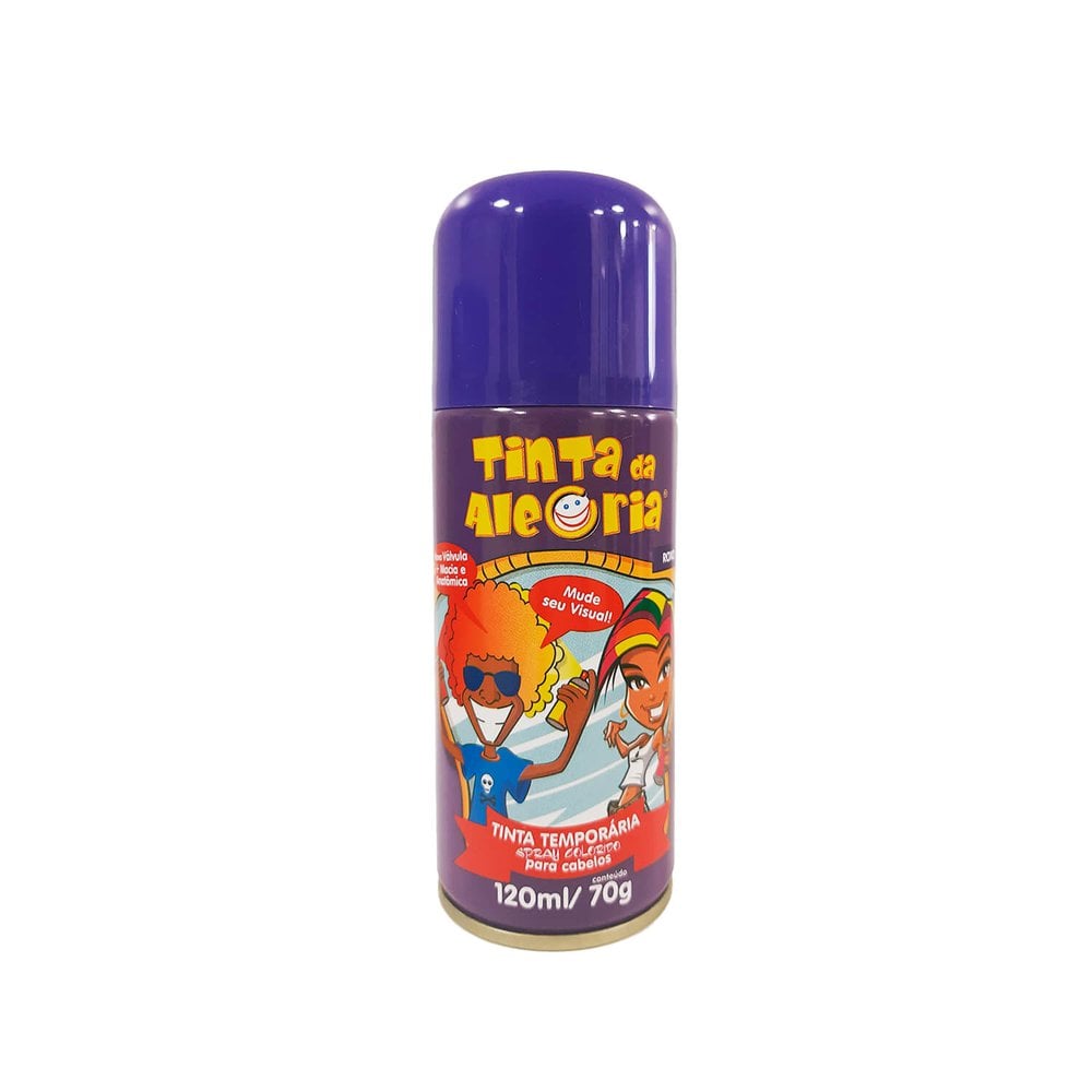 Tinta Temporária para Cabelo Roxo Neon - 135ml