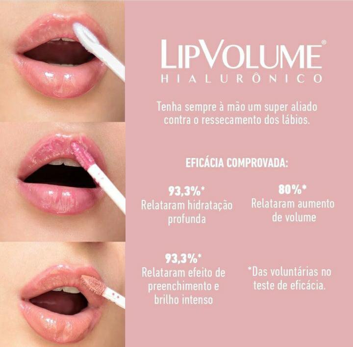 Gloss Labial Blant Lip Volume Nude Nova Era Cosméticos Viva a sua