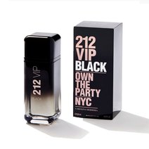 Perfume Masculino Eau de Parfum Carolina Herrera 212 Vip Men Black - 200ml