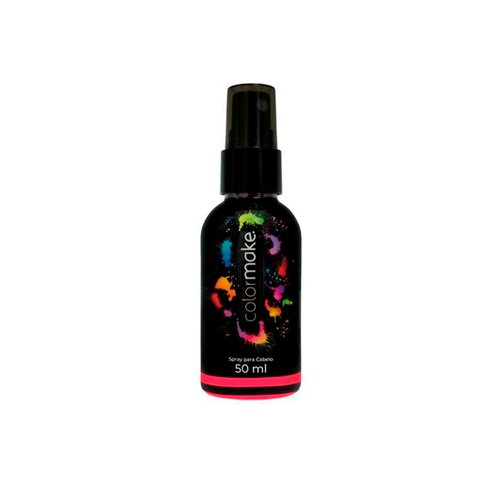 Spray para Cabelo Colormake Neon Pink 50ml