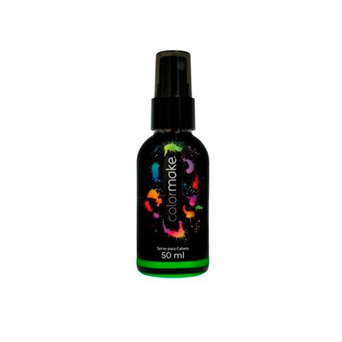 Spray para Cabelo Colormake Neon Verde 50ml