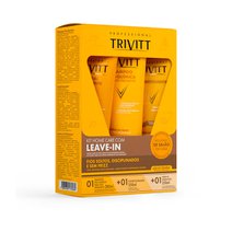 Kit Itallian Trivitt Manutenção Shampoo Pós Quimica 280ml + Condicionador Proténa do Trigo 250ml + Leave-in HIdratante 250g