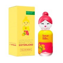 Perfume Feminino Eau de Toilette Benetton Sisterland Yellow Peony - 80ml