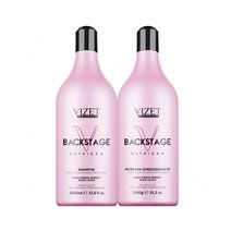Kit Vizet Backstage Nutrição Shampoo + Máscara 1L