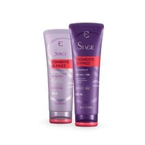 Kit Eudora Siàge Combate o Frizz - Shampoo 250ml + Condicionador 200ml Kit Eudora Siàge Combate o Frizz - Shampoo 250ml + Condicionador 200ml