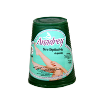 Cera Depilatória Quente Anadrey Algas - 400g