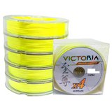 Linha de Pesca Multifilamento Maruri Victoria com Trança X4 PE Carretel com 100 metros Amarelo Lançamento Linha de Pesca Multifilamento Maruri Victoria com Trança X4 PE Carretel com 100 metros Amarelo Lançamento