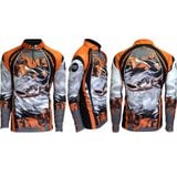 Camisa Rock Fishing River Fisher 35+uv Pirarara Camisa Rock Fishing River Fisher 35+uv Pirarara