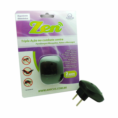 Repelente Eletrónico Amicus Zen Max - Preto Repelente Eletrónico Amicus Zen Max - Preto