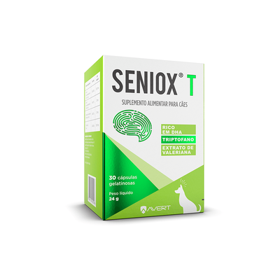 Suplemento Avert Seniox - 30 Cápsulas Suplemento Avert Seniox - 30 Cápsulas