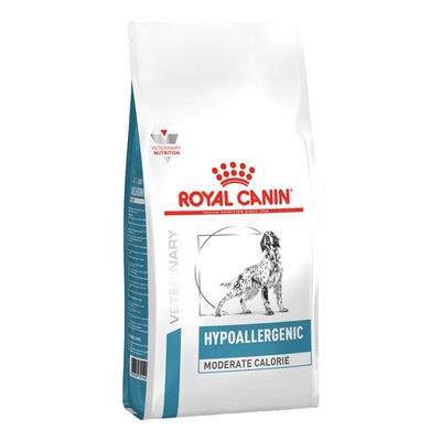 Ração Seca Royal Canin Veterinary Hypoallergenic Moderate Calorie para Cães Adultos - 2kg Ração Seca Royal Canin Veterinary Hypoallergenic Moderate Calorie para Cães Adultos - 2kg