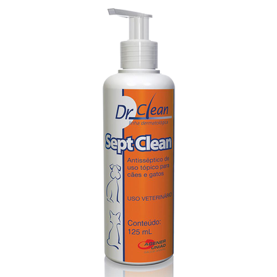 Sabonete Líquido Agener Derma Sept Clean para Cães e Gatos Sabonete Líquido Agener Derma Sept Clean para Cães e Gatos