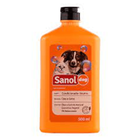 Sanol Dog Condicionador De Pelos Neutro 500 Ml