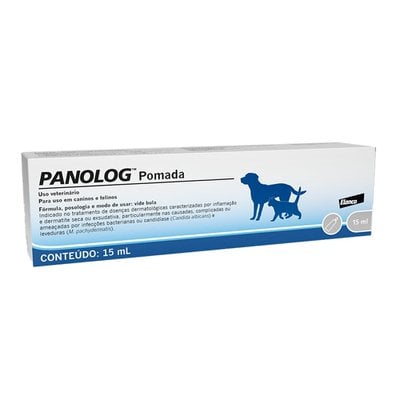 Pomada Anti-inflamatória Elanco Panolog para Cães e Gatos Pomada Anti-inflamatória Elanco Panolog para Cães e Gatos