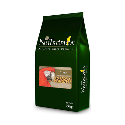 Ração Nutrópica Super Premium Extrusado Natural para Arara Ração Nutrópica Super Premium Extrusado Natural para Arara