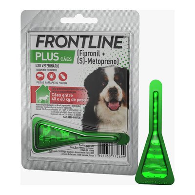 Antipulgas e Carrapatos Frontline Plus para Cães de 40 a 60kg Antipulgas e Carrapatos Frontline Plus para Cães de 40 a 60kg