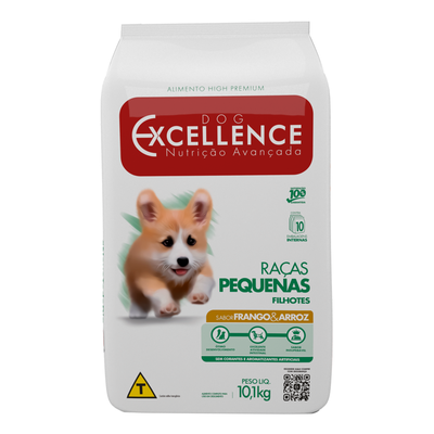 Ração Seca Dog Excellence Raças Pequenas Filhotes 10.1kg Ração Seca Dog Excellence Raças Pequenas Filhotes 10.1kg