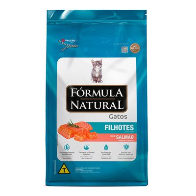 Ração Seca Fórmula Natural Super Premium Salmão para Gatos Filhotes Ração Seca Fórmula Natural Super Premium Salmão para Gatos Filhotes