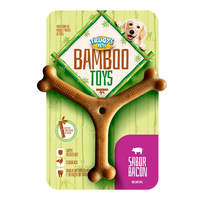 Brinquedo Dog Osso Bamboo Y Grande