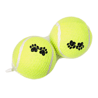 Brinquedo Chalesco Bola De Tenis 2 Unidades Para Cães - Grande