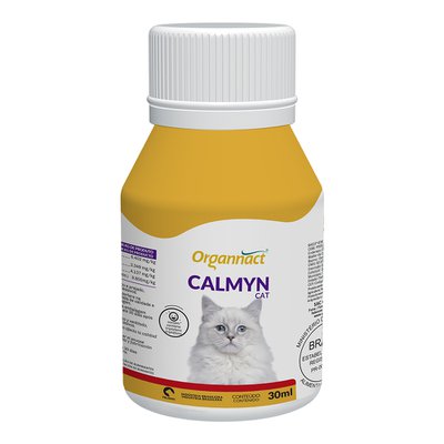 Suplemento Alimentar Organnact Calmyn Cat para Gatos - 30ml Suplemento Alimentar Organnact Calmyn Cat para Gatos - 30ml