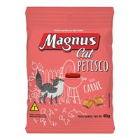 Petisco Magnus Cat Sabor Carne para Gatos Adultos