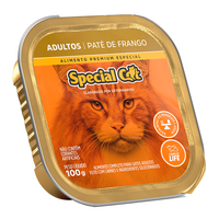 Ração Úmida Special Cat Patê Adultos Frango - 100 Gr