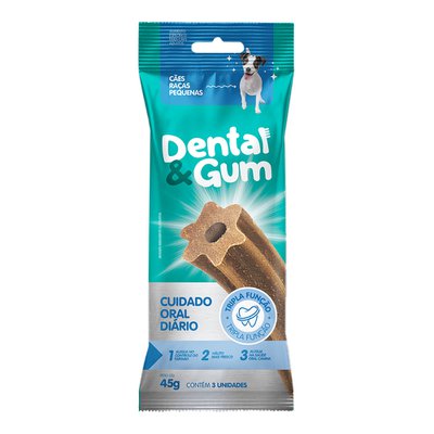 Petisco Dental & Gum Cuidado Oral Diário para Cães Adultos Raças Pequenas Petisco Dental & Gum Cuidado Oral Diário para Cães Adultos Raças Pequenas