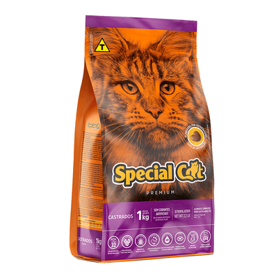 Ração Seca Special Cat Premium Castrados para Gatos Adultos Ração Seca Special Cat Premium Castrados para Gatos Adultos