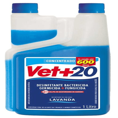 Eliminador de Odores Vet+20 Concentrado Lavanda Eliminador de Odores Vet+20 Concentrado Lavanda
