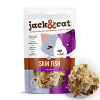 Petisco Jack&Pup Body Parts Skin Fish para Gatos