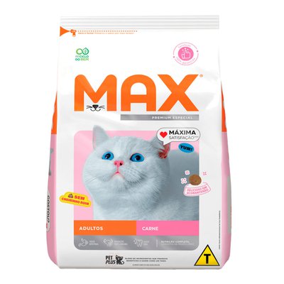 Ração Seca Max Carne para Gatos Adultos Ração Seca Max Carne para Gatos Adultos